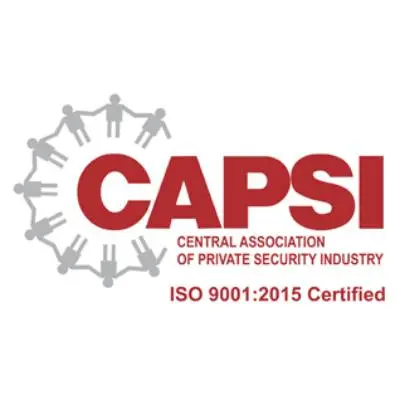 CAPSI Central association of private security industry, IOS 9001:2015 Certified.